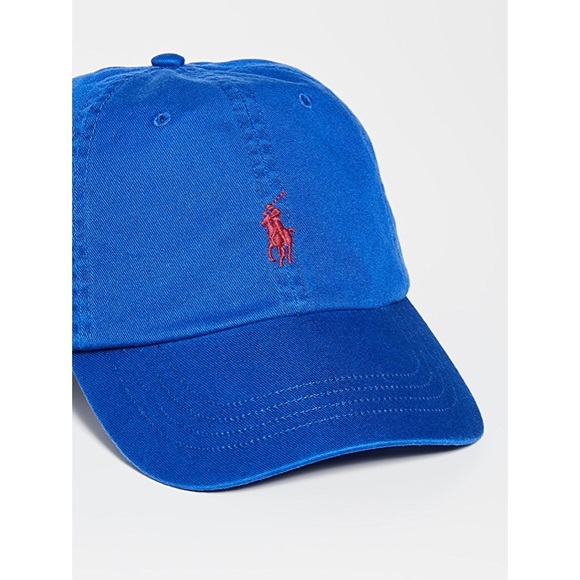 Blue and red polo hat Clearance